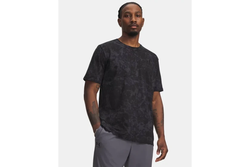 Under Armour Icon Ανδρικό Κοντομάνικο T-Shirt Ανθρακί