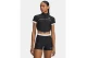 Under Armour Heatgear Γυναικεία Πολυεστερική Κοντομάνικη Ζακέτα Μαύρη, Λευκή