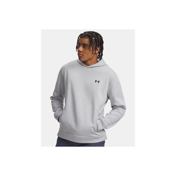 Under Armour Fleece Wordmark Emboss Hoodie Ανδρικό (6013735 011)
