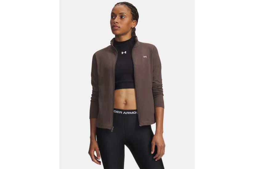 Under Armour Motion Γυναικεία Ζακέτα Καφέ