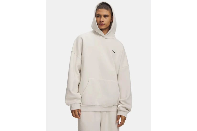 Under Armour Icon Heavyweight Fleece Washed Hoodie Ανδρικό (6014445 110)