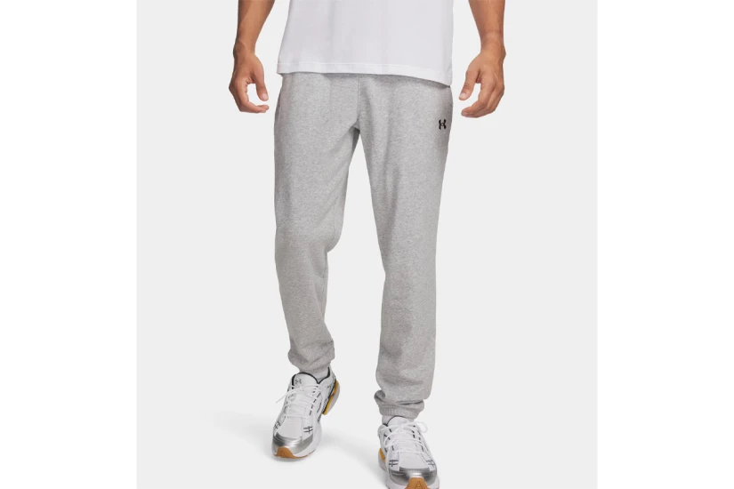 Under Armour Rival Lightweight Ανδρικό Παντελόνι Φόρμας Γκρι Ανοιχτό