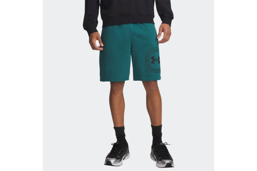 Under Armour Rival Lightweight Graphic Ανδρική Αθλητική Βερμούδα Πετρόλ