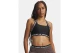 Under Armour Heatgear Mid T-Back Γυναικείο Μπουστάκι Μαύρο, Λευκό