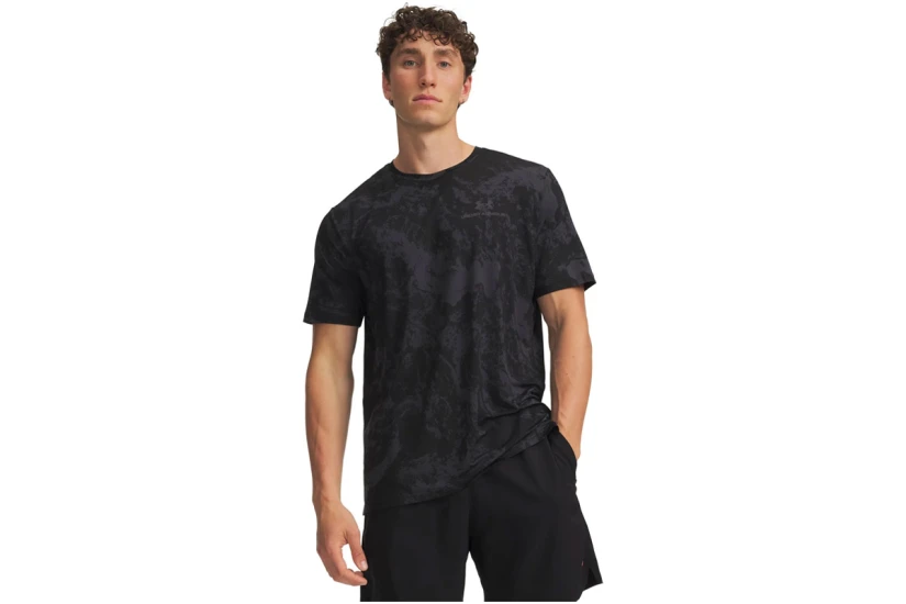 Under Armour Vanish Energy Printed Ανδρικό Κοντομάνικο T-Shirt Μαύρο