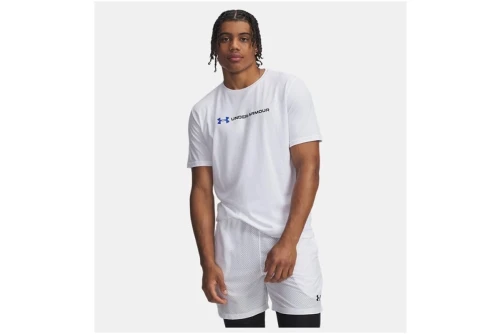 Under Armour Logo Wordmark T-Shirt Ανδρικό (6016972 100)