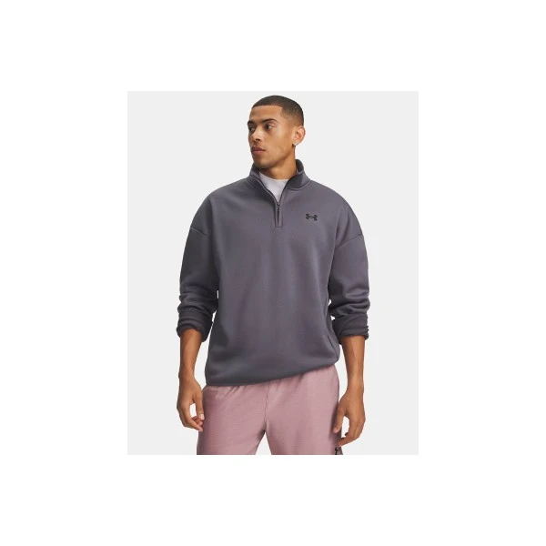 Under Armour Fleece Μπλούζα Με Φερμουάρ Ανδρική (6017114 025)