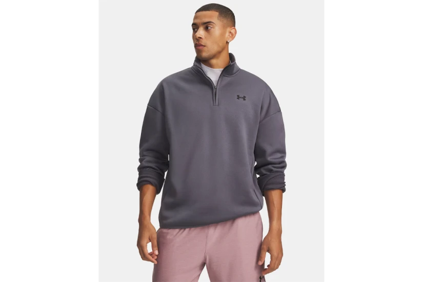 Under Armour Fleece Μπλούζα Με Φερμουάρ Ανδρική (6017114 025)