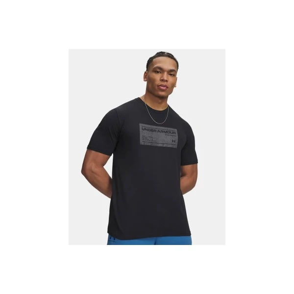 Under Armour Box Wordmark Label T-Shirt Ανδρικό (6017350 001)
