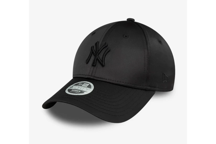 New Era New York Yankees Satin 9Forty Γυναικείο Καπέλο Snapback Μαύρο