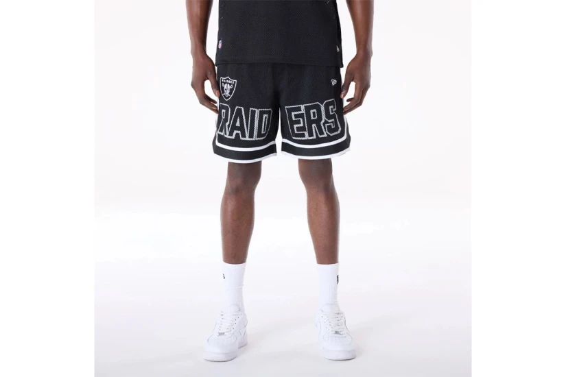 New Era Las Vegas Raiders Ανδρική Αθλητική Βερμούδα Μαύρη