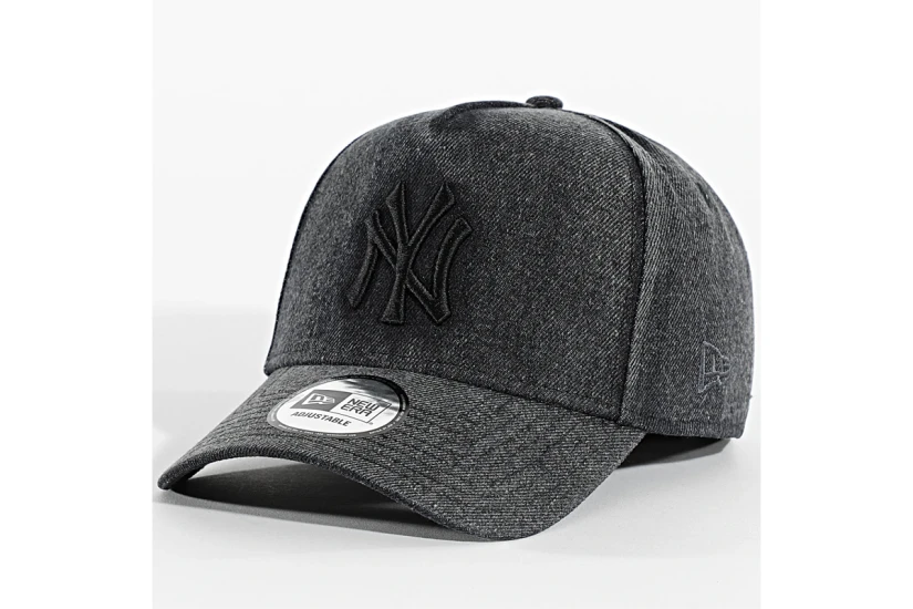 New Era New York Yankees MLB Denim 9Forty Καπέλο Snapback Μαύρο