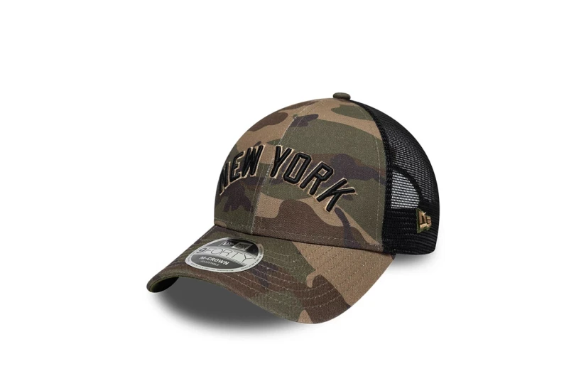New Era New York Yankees MLB Wordmark Woodland Camo 9FORTY Καπέλο Snapback Παραλλαγής