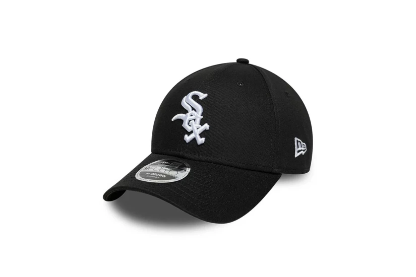 New Era MLB Chicago White Sox Side Script 9Forty Unisex Καπέλο Snapback Μαύρο, Λευκό