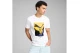 Puma Graphics Shadow Play Ανδρικό Κοντομάνικο T-Shirt Λευκό