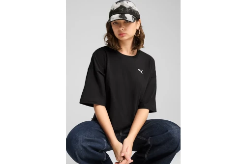 Puma Wardrobe Essentials Oversized T-Shirt Γυναικείο (629743 01)