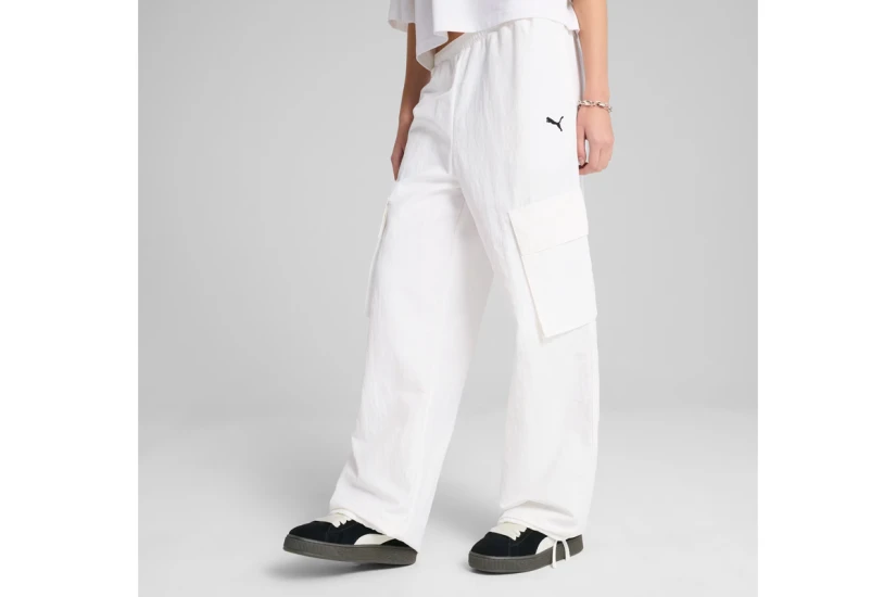 Puma Wardrobe Essentials Γυναικείο Cargo Παντελόνι Φόρμας