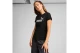 Puma Ess Metallic No. 1 Logo Γυναικεία Κοντομάνικη Μπλούζα Μαύρη