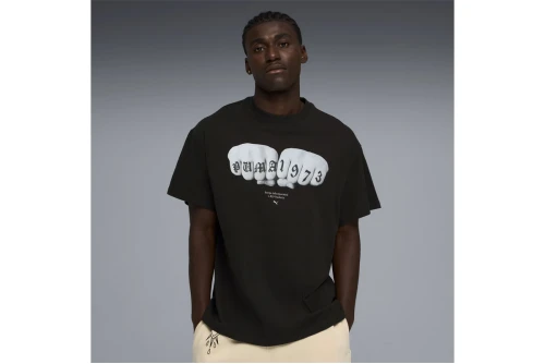 Puma Swish N Ink I Oversized Basketball T-Shirt Ανδρικό (634658 01)