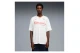 Puma F1 Italy Relaxed Jersey Ανδρικό Κοντομάνικο T-Shirt Λευκό, Μπεζ, Κόκκινο