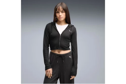 Puma Essentials Ribbed Ζακέτα Πολυεστερική Γυναικεία (636669 01)