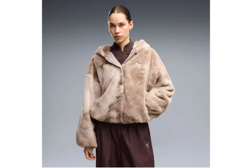 Puma Street Glam Highloft Oversized Γουνάκι Συνθετικό Γυναικείο (637142 81)