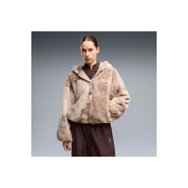 Puma Street Glam Highloft Oversized Γουνάκι Συνθετικό Γυναικείο (637142 81)