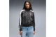 Puma T7 Snake Printed Straight Γυναικεία Πολυεστερική Ζακέτα Μαύρη, Γκρι, Λευκή