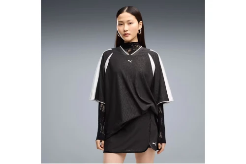 Puma Lace Pack Oversized Jersey T-Shirt Γυναικείο (638741 01)