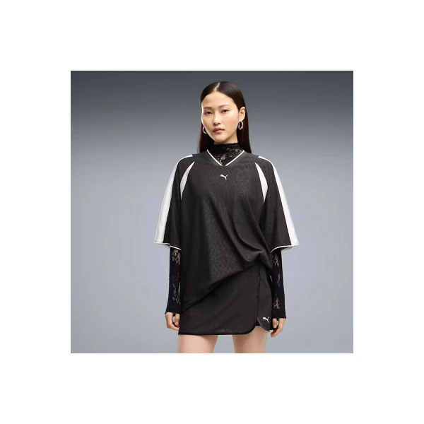 Puma Lace Pack Oversized Jersey T-Shirt Γυναικείο (638741 01)