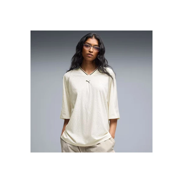 Puma Lace Pack Oversized Jersey T-Shirt Γυναικείο (638741 87)
