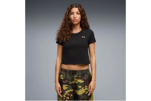 Puma Essentials Baby Cropped T-Shirt Γυναικείο (638756 01)