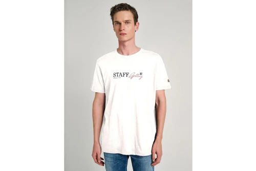 Staff Ken T-Shirt Ανδρικό (64-009.055 OFF WHITE)