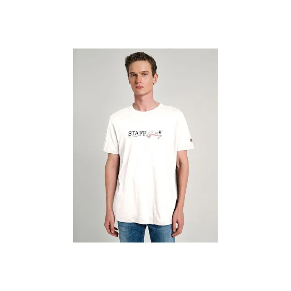 Staff Ken T-Shirt Ανδρικό (64-009.055 OFF WHITE)