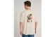 Staff Leo Ανδρικό Κοντομάνικο T-Shirt Εκρού