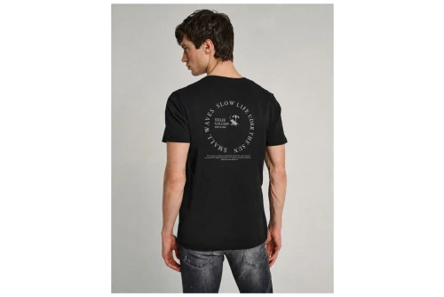 Staff Alan Wide Fit T-Shirt Ανδρικό (64-032.55 BLACK)