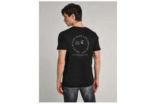 Staff Alan Wide Fit T-Shirt Ανδρικό (64-032.55 BLACK)