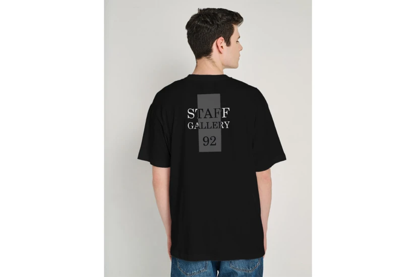 Staff Nemo Ανδρικό Κοντομάνικο T-Shirt Μαύρο, Γκρι