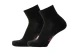 X-Code Sneaker Unisex Κάλτσες μέχρι τον Αστράγαλο Μαύρες 2 Ζεύγη