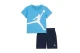 Jordan Jumpman Βρεφικό - Παιδικό Σετ Κοντομάνικη Μπλούζα - Σορτς Γαλάζιο, Μπλε Σκούρο