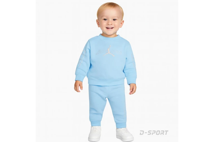 Jordan Mountainside Fleece Σετ Βρεφική Μπλούζα - Παντελόνι Φόρμας