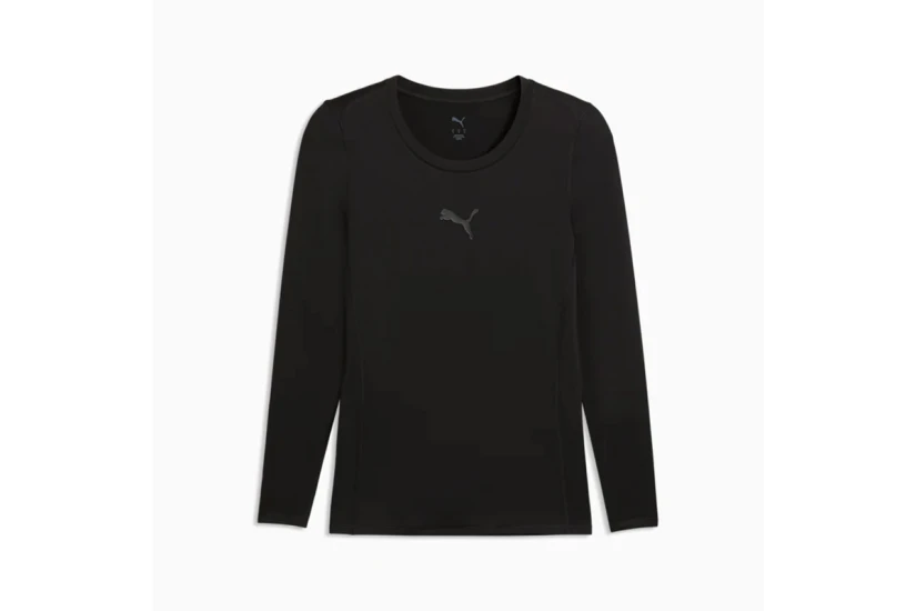 Puma Teamliga26 Slim Baselayer Ανδρική Ισοθερμική Μπλούζα Μαύρη