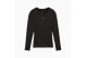 Puma Teamliga26 Slim Baselayer Παιδική Ισοθερμική Μπλούζα Μαύρη