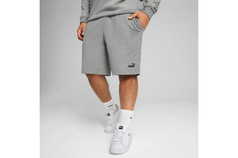 Puma Ess No 1 Logo Ανδρική Αθλητική Βερμούδα Γκρι
