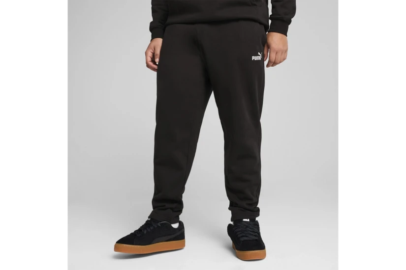 Puma Essentials No. 1 Logo Ανδρικό Παντελόνι Φόρμας Μαύρο