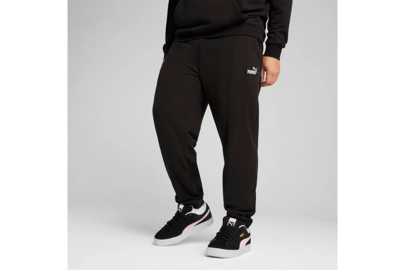 Puma Essentials No.1 Logo Ανδρικό Παντελόνι Φόρμας Μαύρο