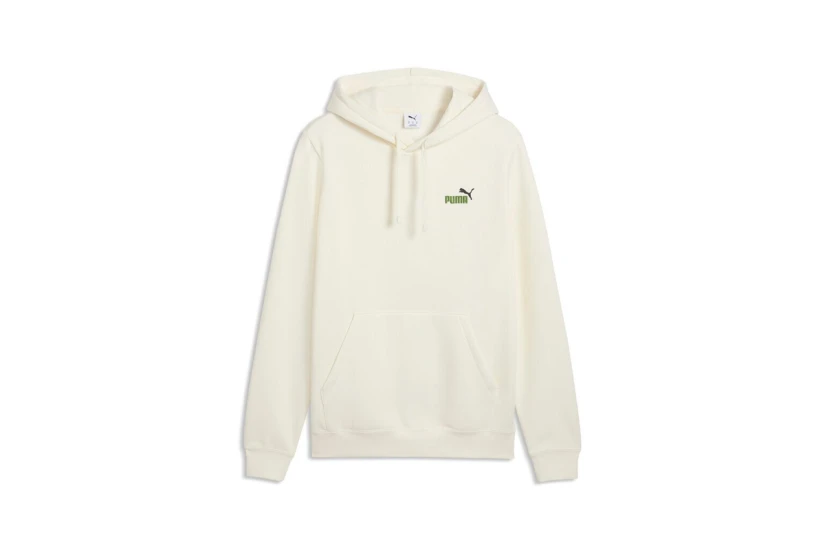 Puma Essentials 2 Color Small No.1 Logo Ανδρικό Φούτερ με Κουκούλα