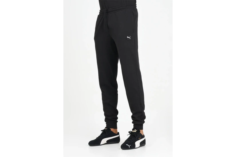 Puma Essentials Elevated Ανδρικό Παντελόνι Φόρμας Μαύρο