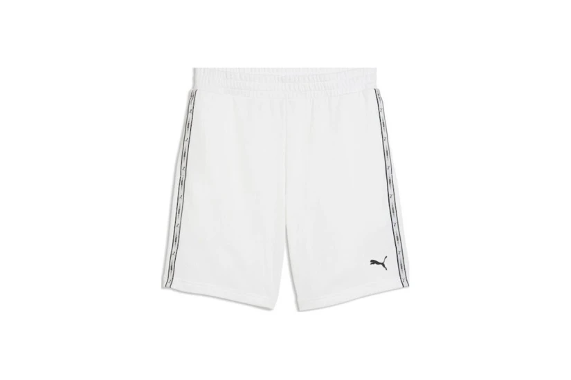 Puma Essentials Tape Ανδρική Αθλητική Βερμούδα Λευκή