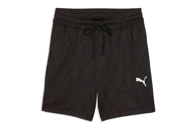 Puma Sport High-Rise Γυναικείο Αθλητικό Σορτς Μαύρο